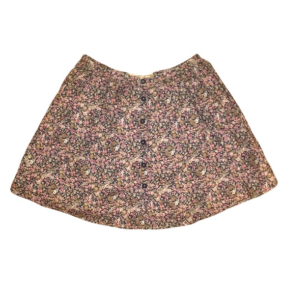 Twenty one by Forever 21 Floral A line mini skirt, XS - Picture 5 of 5